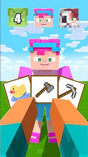 Choose the correct one to win 🥇 #minecraft
