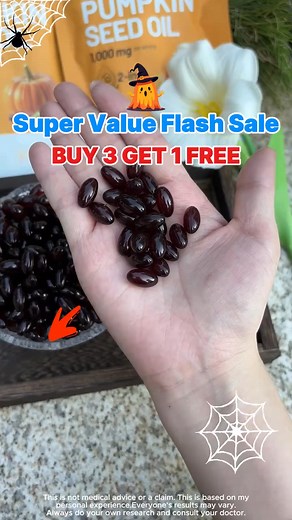Most supplements focus on just one issue—this one transforms how you feel from the inside out. ✨ Backed by natural pumpkin seed oil, this formula supports hair growth, bladder strength, and hormonal balance—the three things women struggle with most as we age. 🌿 It’s easy on your stomach, absorbs fast, and helps you sleep through the night without bathroom breaks or embarrassment. 🌙💧 Users report fuller hair, calmer nights, and fewer “hot flash” moments—naturally. When your body needs real bal