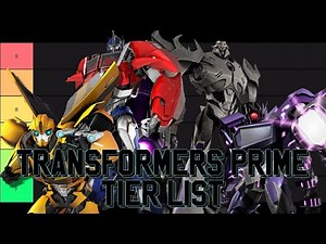Transformers Prime Main Characters Tier List