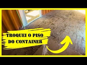 How to install new flooring in the shipping container - Ep. 15