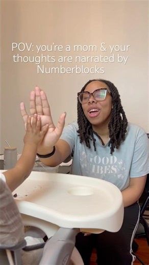 Life of a mom. What kids show has taken over your brain? #numberblocks #momhumor #toddlermom