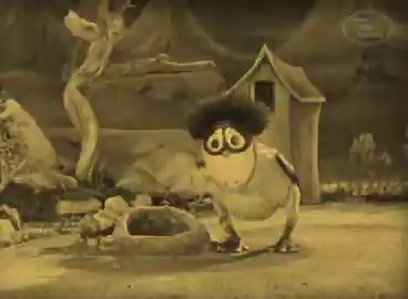 People from the 1920’s: “It truly was a gay affair when that rough and rowdy, roustabout bird got its bottom end blown off by that clearly mad caterpillar with a cannon.”The Early Bird And The Worm (1928)