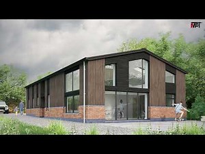 Striking Barn Conversion: Millboard Cladding Design by McTernan Design | Bromsgrove Project