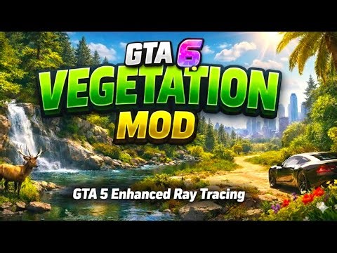 GTA 6 Vegetation is UNREAL on RTX 5090 | 8K Ultra Graphics Showcase