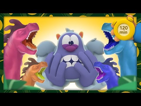 🦖 POCOYO & NINA EPISODIOS COMPLETOS - Ejército de Dinosaurios 120 min CARICATURAS y DIBUJOS ANIMADOS