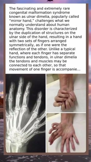 Mirror Hand Syndrome - The Rare Ulnar Dimelia Congenital Malformation