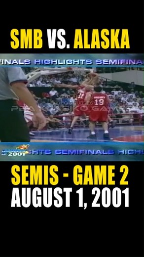 SEMIS GAME1: SMB VS. ALASKA | JULY 29, 2001 #PBAKlasikoGames #PBA #SMBvsAlaska #fbreelsfypシ゚viralfbreelsfypシ゚viral #fbreelsfypシ゚viralシ #fbreels2025ツ #fb #fbyシvideo #fbreelsfypシ゚ | PBA Klasiko Games