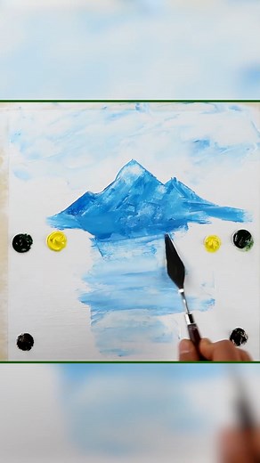 9.9K views · 336 reactions | Bob Ross would be happy with this landscape. #bobrossinspired #happytrees #summertimevibes #summerdays #RGFA #summeradventures #summervibes #texture #mountians #depth #blending #field #water #waterfall #landscape #fyp #art #satisfying #shadows #acrylicpainting #acrylic #painting #raygrimesfineart #reels #paintings #trees #landscapepainting #river | Ray Grimes Fine Art | Facebook