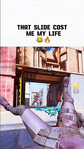 That Slide Cost Me My Life 😂🔥 #codm #codmfunnymoments #codmfunnyshorts #codmobile