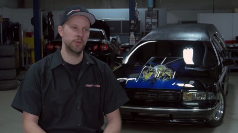 Is this turbo hearse the world's fastest coffin carrier?