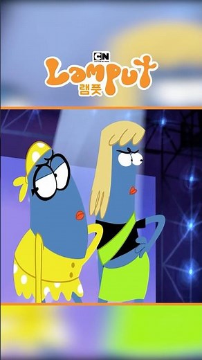 이게 바로 모델 워킹이다 👯This is model walking 🟠 #램풋 #Lamput