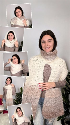 TheEasyDesign - Crochet Patterns (Etsy) on Instagram: "Comment AMARA for the link 🔗🩷 Remember the viral AMARA 3-in-1 Turtleneck Scarf, the cozy little accessory that does everything? 🧶✨ Scarf, hood, or turtleneck… this design transforms in seconds and keeps you warm in the cutest way. You're gonna love this crochet pattern. Perfect for beginners and comfort-seekers alike, AMARA is: ✨ Super versatile: wear it 3 different ways ✨ Fast to crochet: a quick, satisfying make ✨ Cozy + stylish: your n