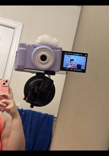 Content Creators… step up to the front please. This camera mount is a must have for filming content without a hassle. #cameramount #sonyzv1f #tiktokfinds #contentcreator #musthave