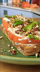 Beefsteak Tomato Open Sandwich | Quick, Healthy, and Delicious Recipe!