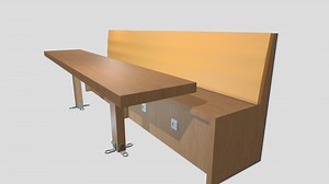 Kursi Skechfab - 3D model by abirafialramadhan