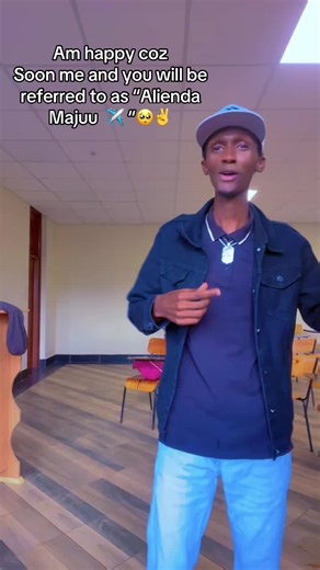 Am happy coz Soon me and you will be referred to as “Alienda Majuu ✈️ “🥺✌️