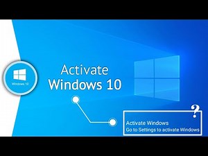 Activate Windows 10 in just 2 minutes