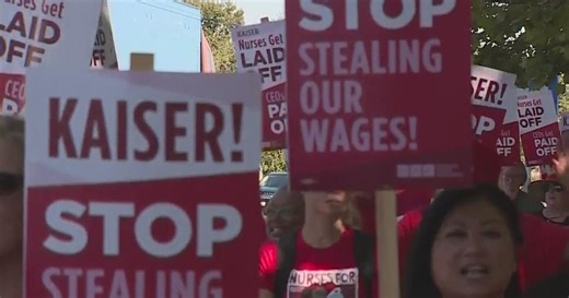 Kaiser Permanente nurses protest some uses of artificial intelligence in the hospital
