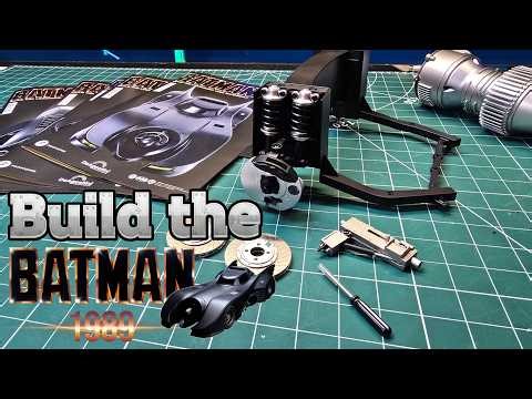 Build the 1:8 Scale 1989 Tim Burton's Batman Batmobile - Pack 5 - Stages 15-20