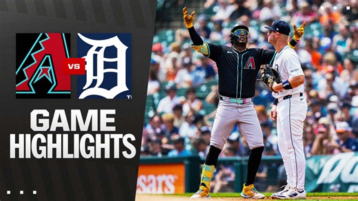 D-backs vs. Tigers Highlights