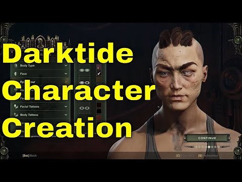 Warhammer 40,000: Darktide Character Creation