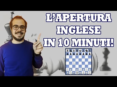 COME SI GIOCA L'APERTURA INGLESE | APERTURE DI SCACCHI IN 10 MINUTI