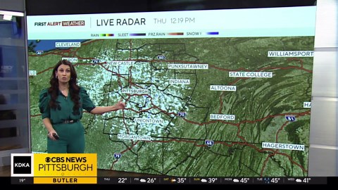 KDKA-TV Afternoon Forecast (2/20)