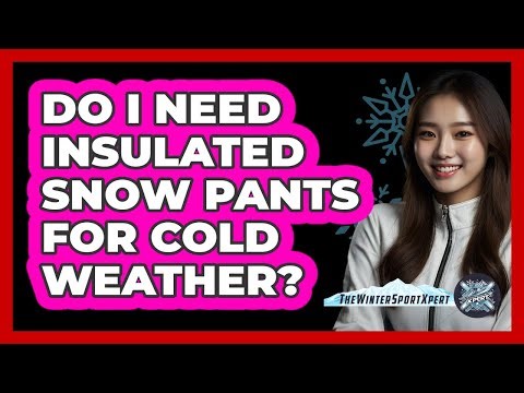 Do I Need Insulated Snow Pants For Cold Weather?