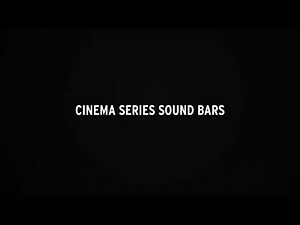 Digital Daves Audio Visual Installations. KLIPSCH CINEMA SERIES SOUND BARS
