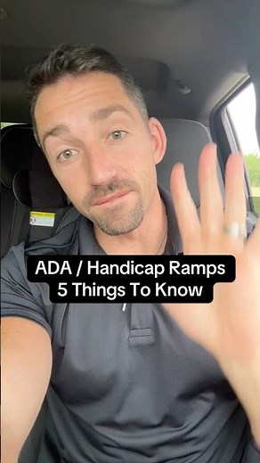 Explaining Code Requirements For ADA Handicap Ramps and Railings