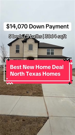 Explore This Affordable New Construction Home Near Dallas