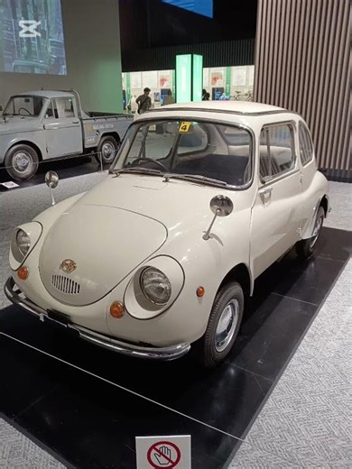 江戸東京博物館で出会った、てんとう虫みたいに可愛いスバル360🐞✨ A Cute Little “Ladybug” Car – Subaru 360 at the Edo-Tokyo Museum 🐞