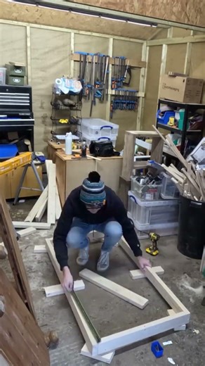 Workbench Frames: Step 1 #woodworking #workbench #offgridworkshop