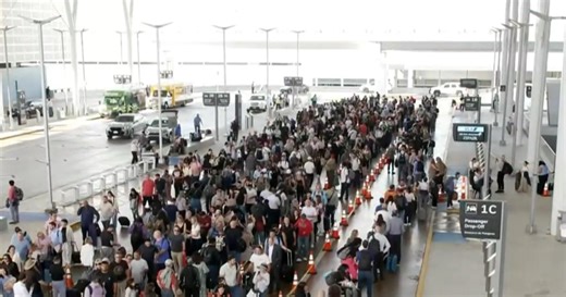 Travelers miss flights as TSA chief warns of "perilous situation"