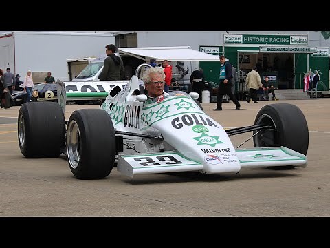Cosworth DFV V8 Engine start up and revving pure sound | 80s F1 | Silverstone Festival 2023