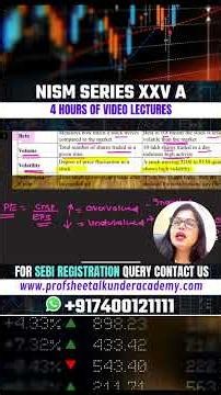 NISM XXV A Market Infrastructure Crash Course 🚀 #crashcourse #financelearning #nismexam #shorts