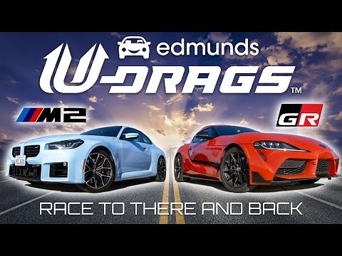 U-DRAGS RACE: BMW M2 vs. Toyota GR Supra | Acceleration, Quarter Mile, Handling & More