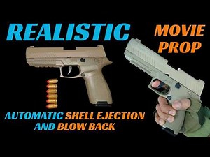 Unboxing P320 Automatic Shell-Ejection Realistic Toy Gun