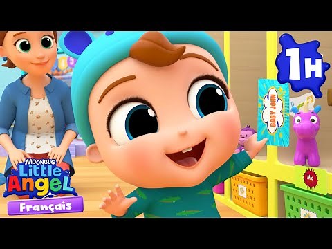 Mon premier jour d’école | Comptines avec Bébé Louis | Little Angel Français