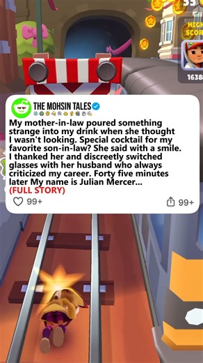 91K views · 1.5K reactions | My mother-in-law poured something strange into my drink when she thought I wasn't looking. Special cocktail for my favorite son-in-law She said with a smile.. | Pure Reddit Stories | Facebook