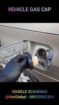 CHECK ENGINE LIGHT CAUSED BY A LOOSE OR FAULTY GAS CAP.