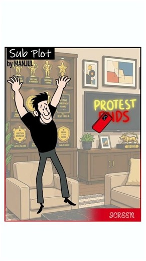 When AI Finally Finishes Your "Perfect" Social Media Post...😂 | Sub Plot by MANJUL #cartoon #satire
