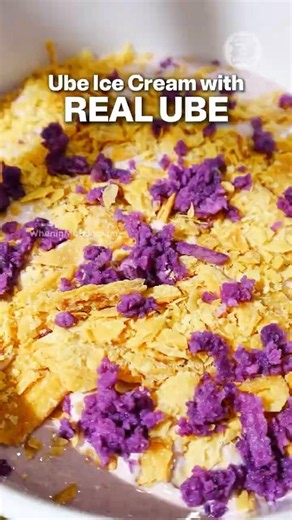 Easy Homemade Ube Ice Cream with Real Ube, Otap, and Honey for National Ice Cream Day 🍨💜