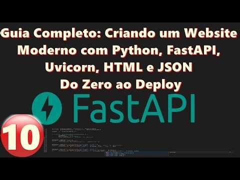 Curso Completo de FastAPI com Python do Zero ao Profissional | API REST + JWT + CRUD + Login