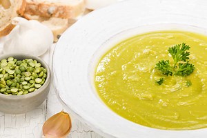Instant Pot Split Pea Soup (Vegan) - Heather Reseck