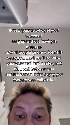 research shows 80% of callers sent to voicemail hang up without leaving a message