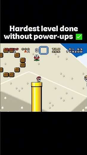 tubular from super mario world without powerups