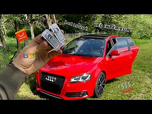 Interior LED / Door Projector Audi Logo on my Audi A3 8P Sportback ( AliExpress eBay )