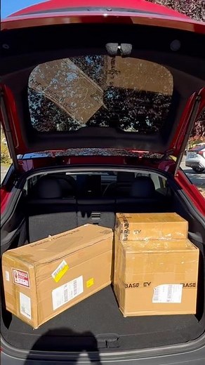 2026 Tesla Model Y Juniper Trunk Capacity