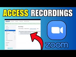 How To Access Recordings in Zoom - Complete Guide